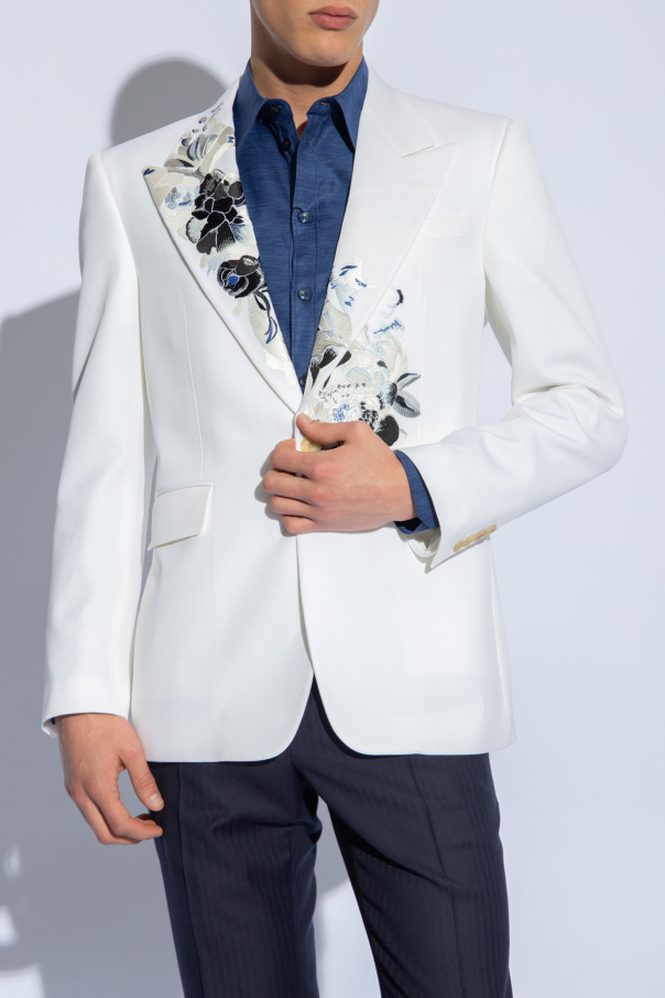 alexander mcqueen◆コントラストステッチ ジップパーカー alexander mcqueen◇コントラストステッチ ジップパーカー